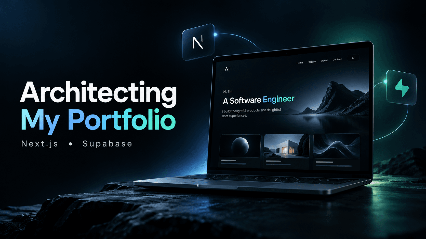 Architecting My Developer Portfolio with Next.js & Supabase: Production Decisions, Security Bugs, and Lessons Learned